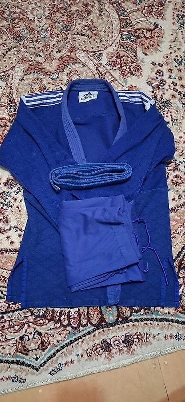 İdman dəstləri: Məhsul: Adidas cüdo kimonosu (mavi) - Brend: Adidas - Rəng: Mavi - — 1