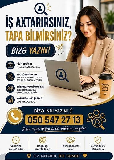 sürücü axtarıram: Peşəkar işəgötürmə və karyera dəstəyi xidməti - Bacarıq və — 1