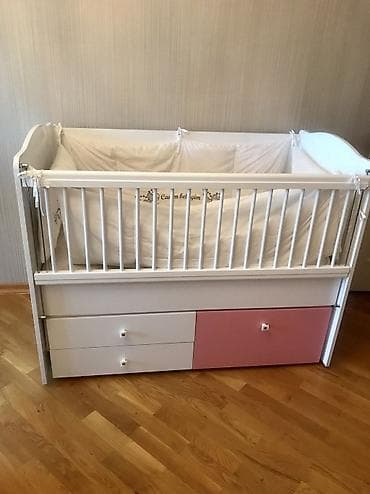 islenmis matras: Oğlan və qız üçün, İşlənmiş, Çarpayı, Matras ilə, Siyirməli — 2
