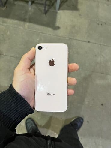 IPhone 8, Rose Gold, Barmaq izi
