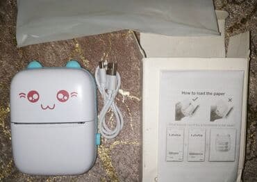 Masaüstü kompüterlər və iş stansiyaları: Mini printer 😊 Durumu/vəziyyeti : sıfır - yeni Formatı: Ağ-qara — 7