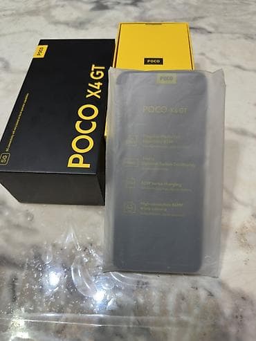 Poco X4 GT, 256 GB, rəng - Qara