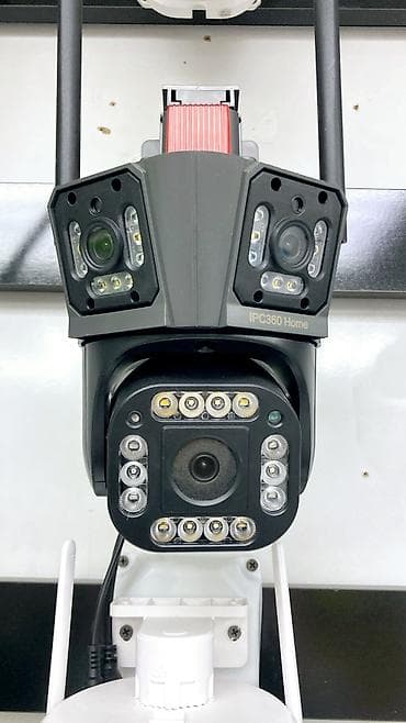 Wifi 3 kamera ptz 360° smart + 64gb açıq hava IP təhlükəsizlik