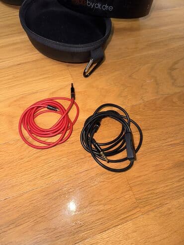 tek qulaq nausnik: Б/у Проводные Наушники, Beats by Dr. Dre, цвет - Черный — 6