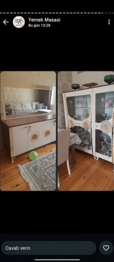Açılan, 2 qapılı Düz dolab, Bufet