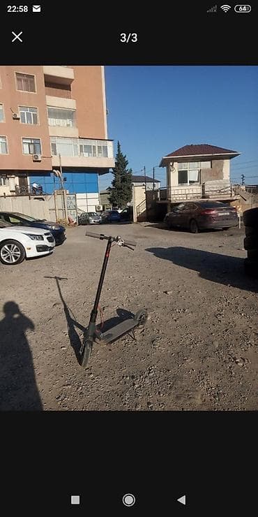 Elektrik nəqliyyatı: Elektrik skuter - 2-cə ədəd problemi var fsom qoz kimdi adaptörü — 2
