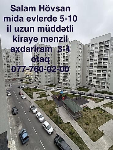 memar ecemi 3 otaqli evler: Hövsan MIDA evlərində 5-10 il uzunmüddətli kirayə mənzil axtarılır — 1