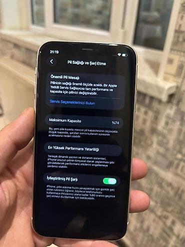 ayfon satisi: IPhone 11, 64 GB, Ağ, Simsiz şarj, Face ID, Sənədlərlə — 3