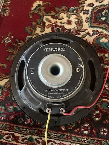 supergun tarifi legv etmek: Avtomobil audio dəsti - Kenwood KFC-MW3000 sabvufer - Ölçü: 12" — 2