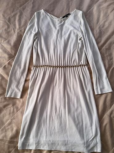 Cinslər: Ağ rəngli zərif qadın paltarı
Платье — 1