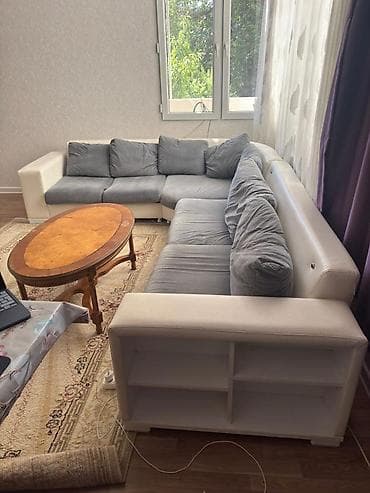 Divanlar: Künc divan, İşlənmiş, Açılan, Bazalı, Parça — 1