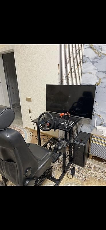 masa usdu komputer: Sim Racing/oyun üçün tam set - Metal karkaslı güclü sim racing — 1