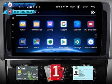 masin ucun kamera: Mercedes ML w164 android monitor DVD-monitor ve android monitor hər — 1