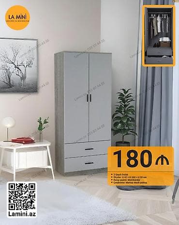 hamam ucun rəf: 2 qapılı, Siyirməli, Digər rəng, Açılan, Düz dolab — 1