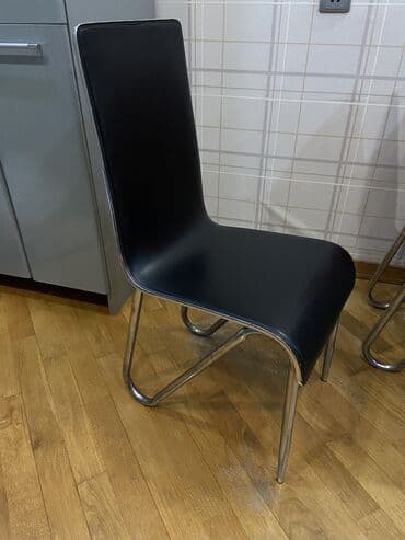 yemək masasi: Mətbəx üçün, İşlənmiş, Açılmayan, Dördbucaq masa, 4 stul — 6