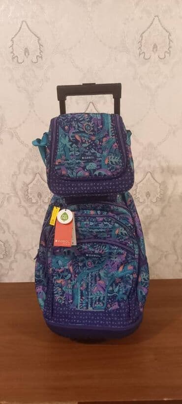 təkərli məktəbli çantaları: Təkərli məktəbli çantası+termo-çanta "Gabol" Brend: Gabol İstehsalçı — 1