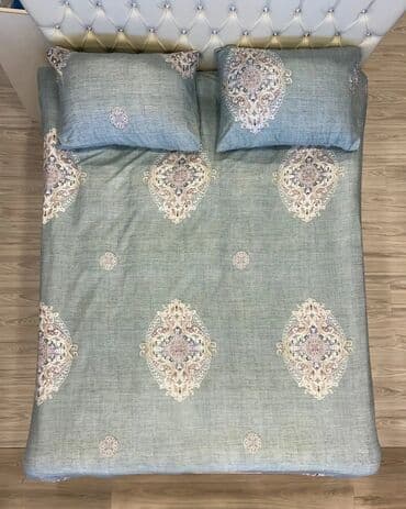 mələfə: Rezinli prostin (mələfə, çarşaf), yastıq üzü ilə birlikdə Ölçüləri — 2