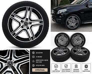 honda disk: İşlənmiş Disk təkər Mercedes-Benz 275 / 45 / R 20, 5 Boltlu — 1