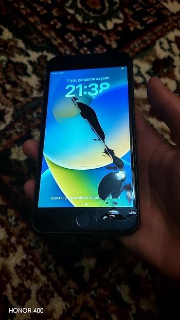 redmi note 12 s: IPhone 8 Plus, Space Gray, Qırıq — 3