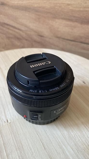 Elektronika: Linza Canon EF 50mm f/1.8. (obyektiv) Başqa kamera keçdiyim üçün — 1