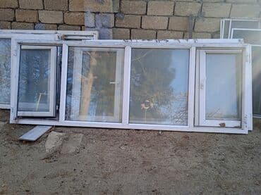 Продукты питания: Б/у Двухкамерное Пластиковое окно, Ширина: 1 см, Длина: 2 см, Бесплатная установка — 1