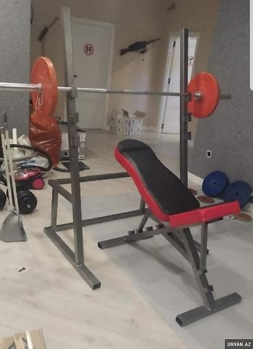 dirəklər: Çoxfunksiyalı ştanq skamyası və preacher curl (biceps üçün “Skott” — 4