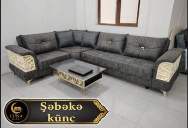 Yataq otağı dəstləri: Yeni, Künc divan, Qonaq otağı üçün, Açılan — 1