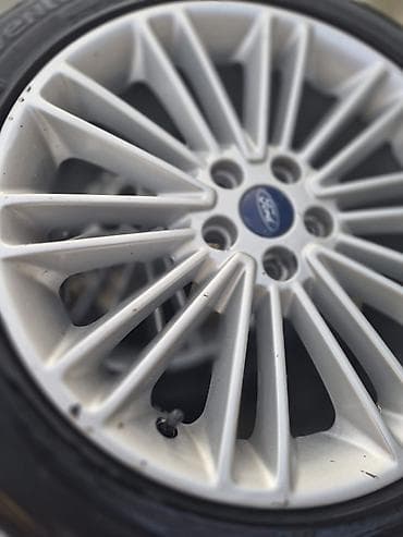 Disklər: Ford üçün orijinal yüngül lehimli disklər və təkər komplekti - — 5