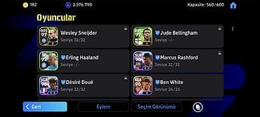 İncəsənət və kolleksiyalar: EFootball hesabı/Pes Hesabı squad satışı – güclü komanda və zəngin — 8