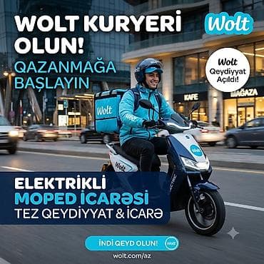 mercendayzer nedir: Moto-kuryer tələb olunur, Gündəlik ödəniş, Təcrübəsiz — 1