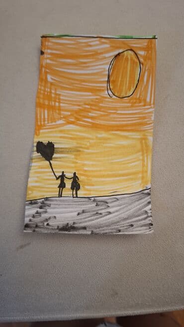 Məhsul: Əl işi mini rəsm dəsti Təsvir: - 3 ədəd orijinal əl işi