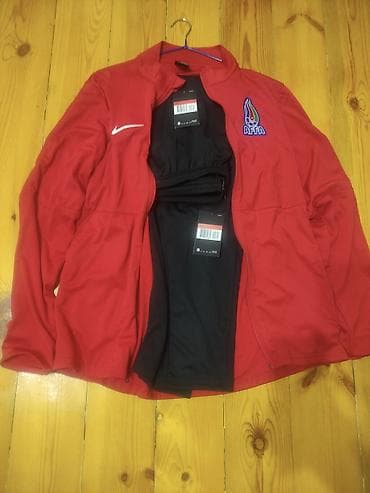 termo geyim: Nike AFFA idman dəsti - Brend: Nike - Rəng: Qırmızı üst geyim, qara — 1