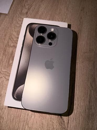 15 pro max titanium: IPhone 15 Pro, 128 GB, Natural Titanium, Sənədlərlə — 4