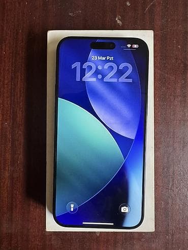 ikinci el 15 pro max: IPhone 15 Pro Max, 256 GB, Qara, Simsiz şarj — 1