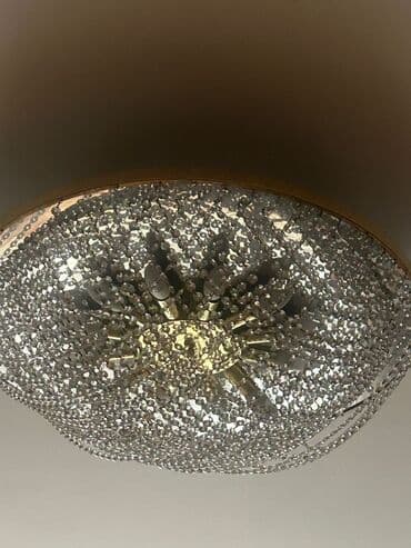 taxta lüstur: Çılçıraq, 10 və daha çox lampa, Xrustal — 1