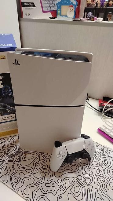 video ceken: PS5 Slim 1tb satilir,ideal veziyetde, 1 heftedi alinib olar demey ki — 2