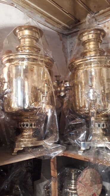 samovar aliram: İşlənmiş Od Samovar, 10 l, Ünvandan götürmə, Ödənişli çatdırılma — 1