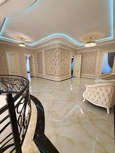 qalada ev satilir: Villa – klassik üslubda iki mərtəbə, qırmızı kiremitli dam və — 10