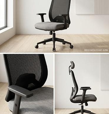 купить кресло качалку: Ergonomik mesh ofis kreslosu - Nəfəsalan mesh arxa hissə: uzun — 2