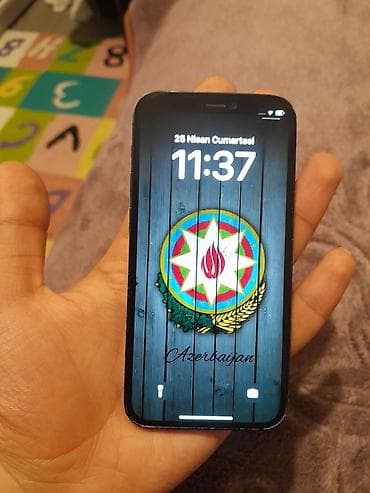 kamerasız telefon: IPhone 12, 128 GB, Qara — 1