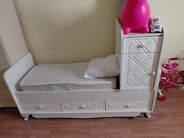 Oğlan və qız üçün, İşlənmiş, Çarpayı, Matras ilə, Siyirməli lalafo.az -da Oğlan və qız üçün, İşlənmiş, Çarpayı, Matras ilə, Siyirməli