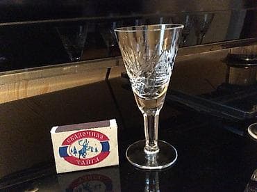 ucuz tablolar: Qədəhlər, rəng - Ağ, Xrustal, 6 ədədli dəst, Çexiya — 4