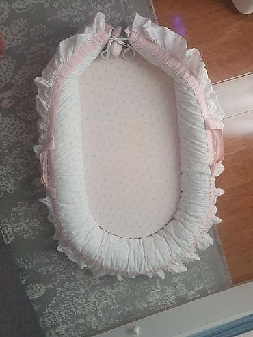 Oğlan və qız üçün, Yumru, Beşik, Dəst ilə, Matras ilə, Yellənmə mexanizmsiz — 1