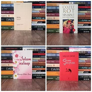 cingiz abdullayev kitablari: Satışda – müxtəlif janrlarda seçmə kitablar (ad və qiymətlər): 1 — 5
