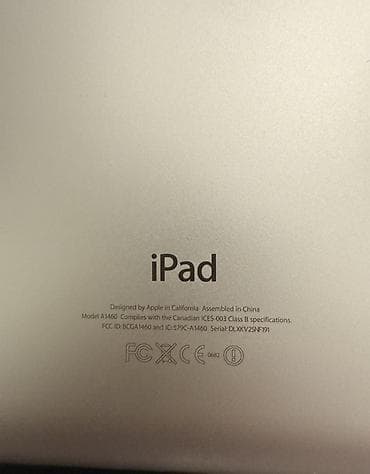 opad 5: Apple iPad 4 (2012), 9,7", < 64 GB — 2