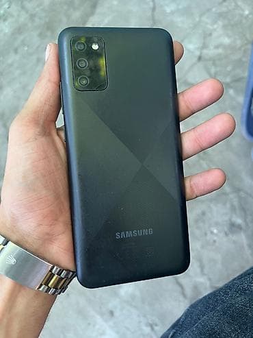 iphone 5 gence: Samsung Galaxy A03s, 32 GB, rəng - Qara, Düyməli — 2