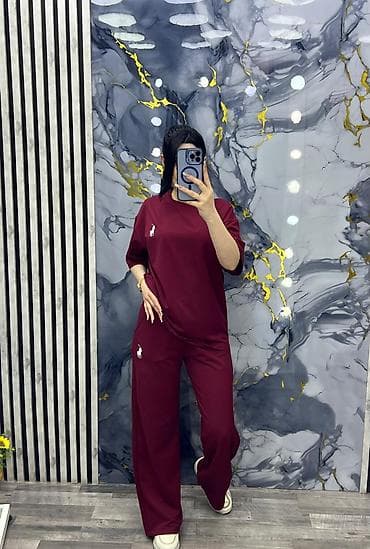 polo: Qadın üçün iki hissəli gündəlik dəst - Tərkib: yumşaq, nəfəsalan — 2