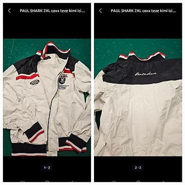 kisi ucun botlar: Paul & Shark kişi küləklık/kurtka - Ölçü: 2XL - İçi astarlı - — 1