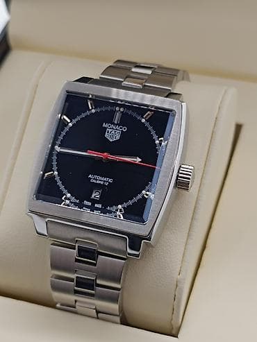 Смарт браслеты: Новый, Наручные часы, Tag Heuer, цвет - Черный — 3