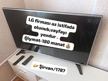 islenmis iphone 11 pro: LG televizor - Model: LG (ağ-qara çərçivəli, iki ayaqlı masaüstü — 1